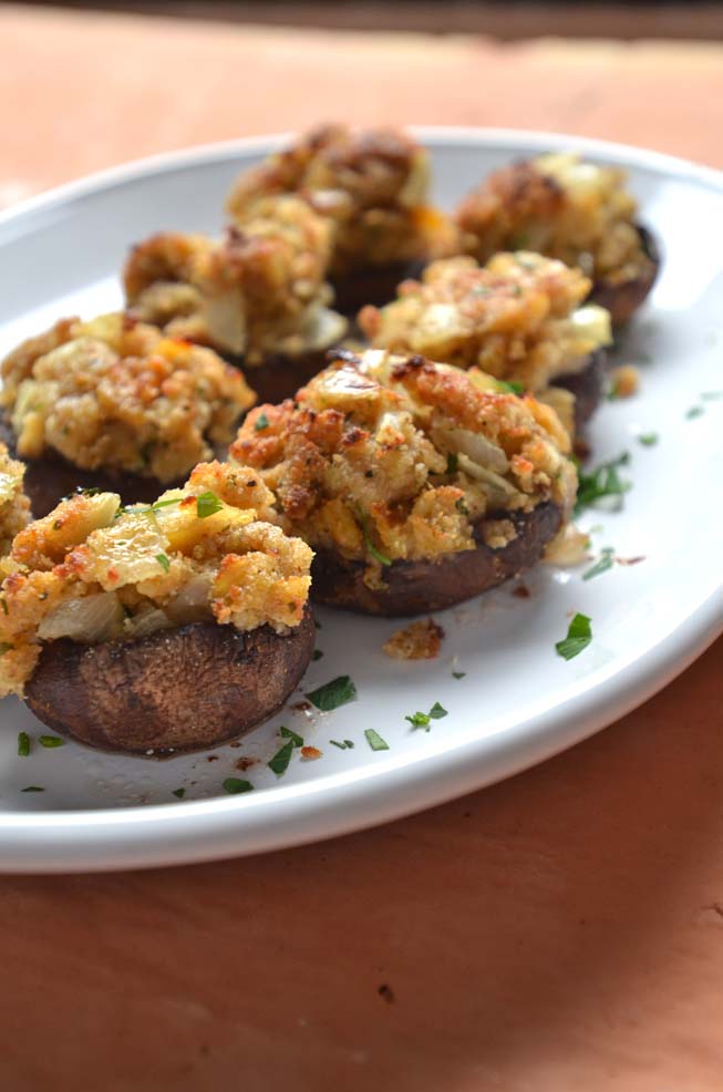 Clam-stuffed Mushroom Caps | Recipes | Pizza Today