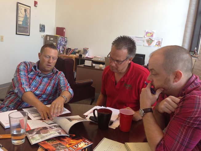 guest editor Brian Weavel art meeting