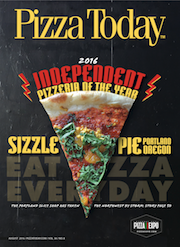 Pizza Today Front Cover August 2016