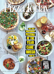 Pizza Today, pizza magazine, magazine cover, august 2017, independent pizzeria of the year, cane rosso, dallas, texas