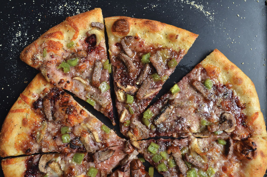 Dr. (Ghost) Pepper Glaze, bbq, pizza, dr pepper, barbecue sauce