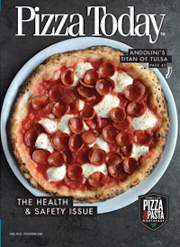 Pizza Today, June 2018, magazine cover
