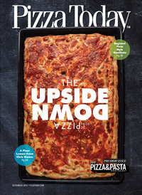 pizza today, september 2018, magazine, pizza industry